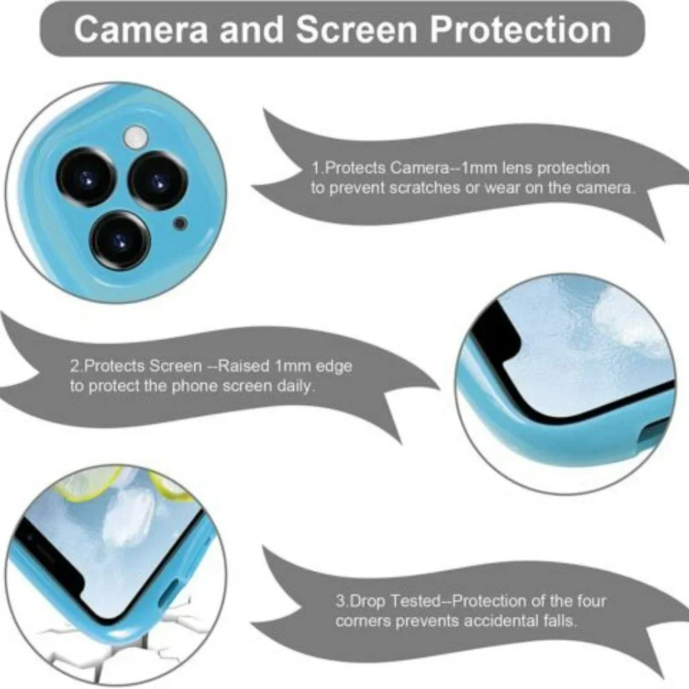 iPhone 11 Pro Max Case Soft TPU Case fit Full Body Protection Shockproof Cover - Picture 3 of 6